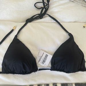 Monday Swim Black Palma Triangle Top M